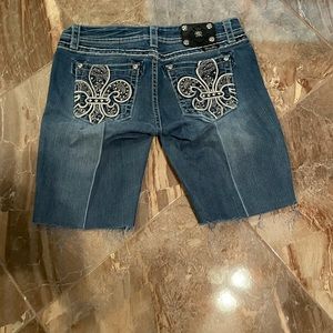 Miss Me Boot Size 32 cut into shorts